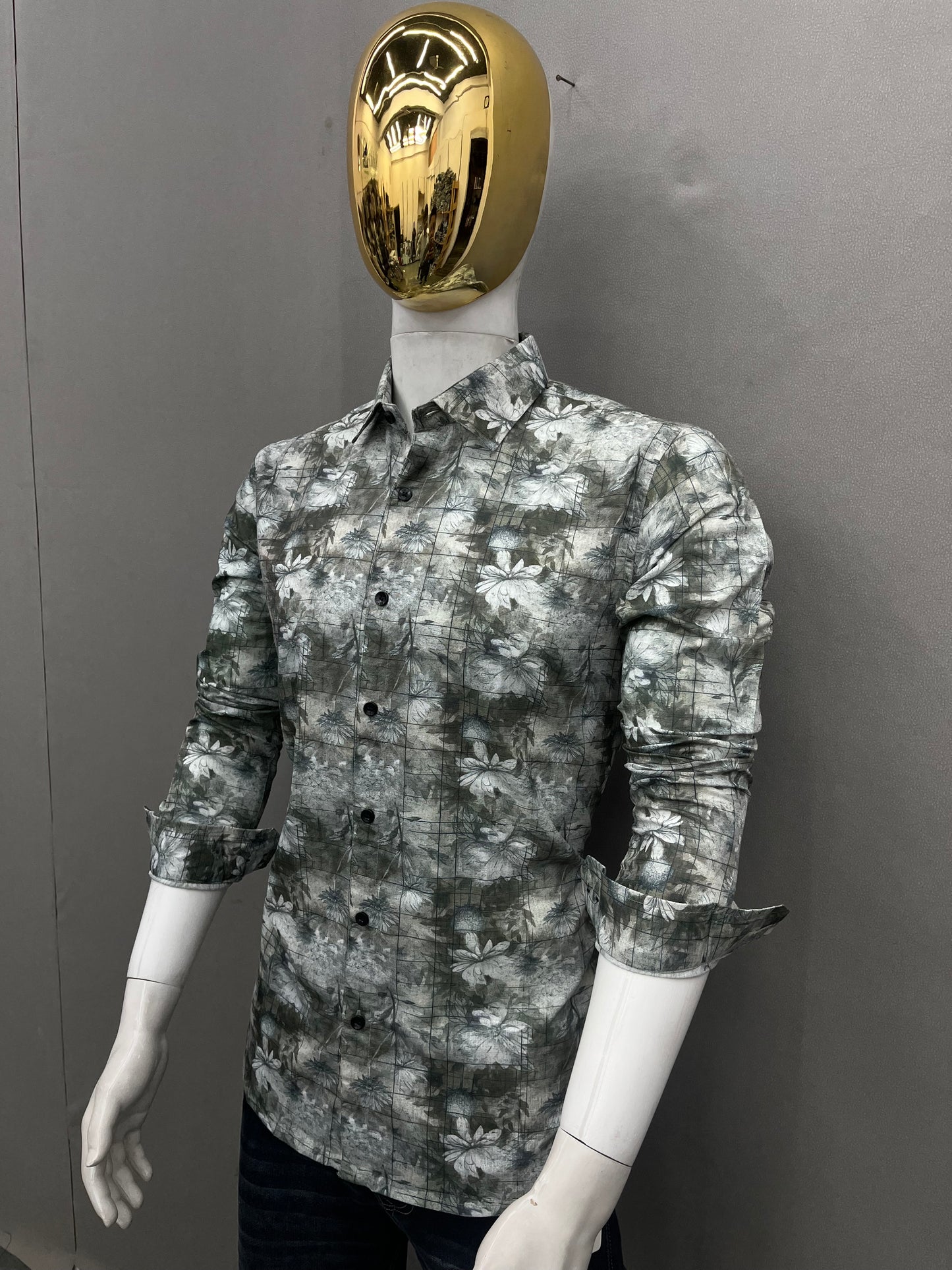 Printed Slim Fit Shirt