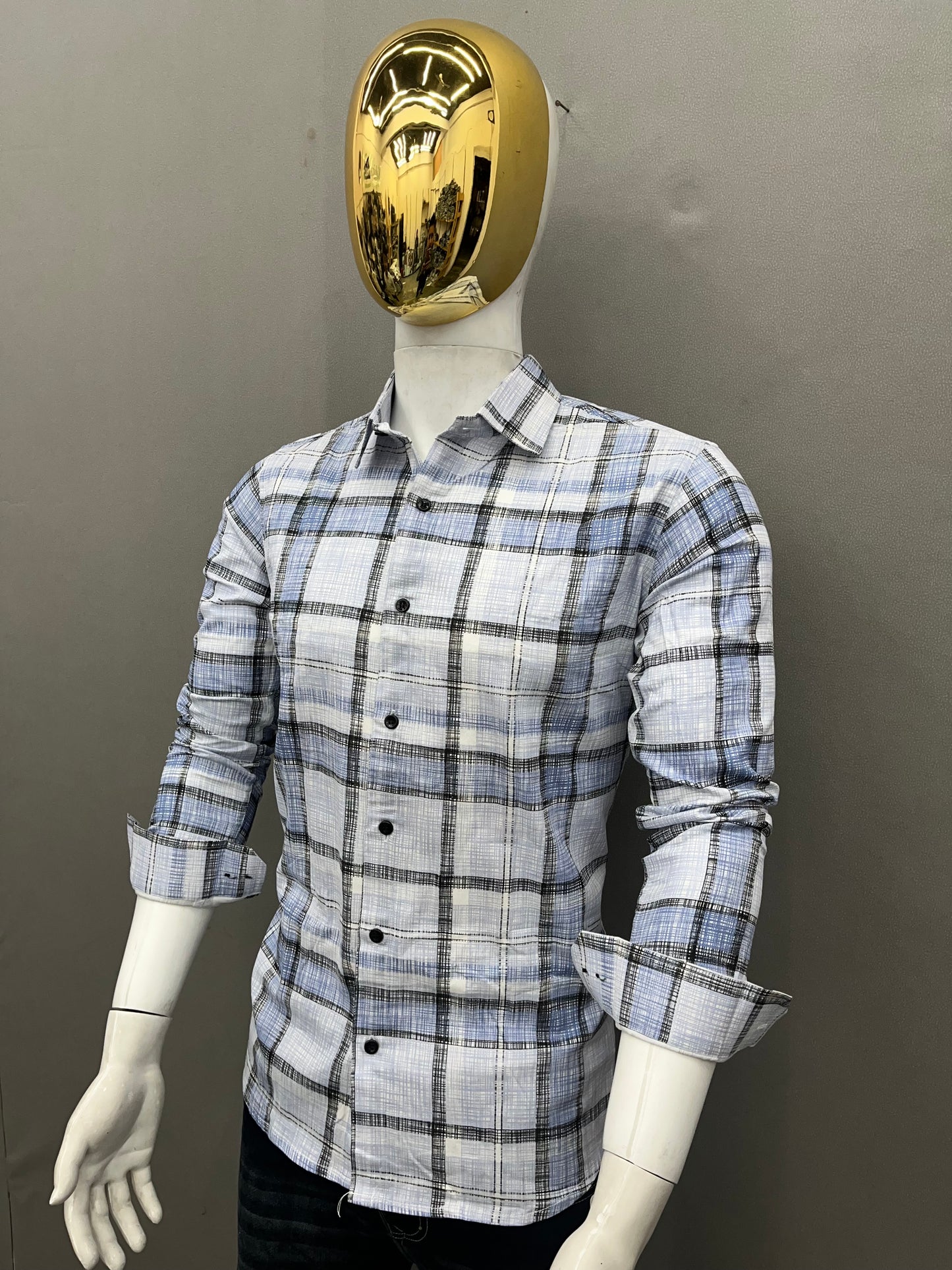 Checks Slim Fit Shirt