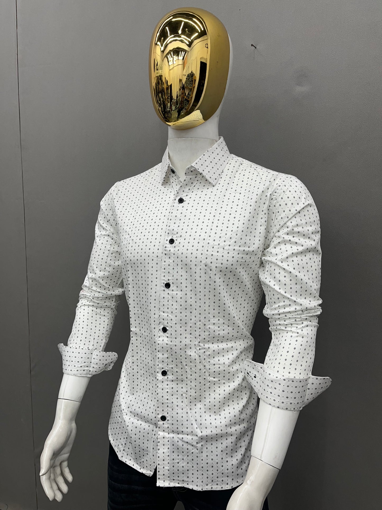 Printed Slim Fit Shirt