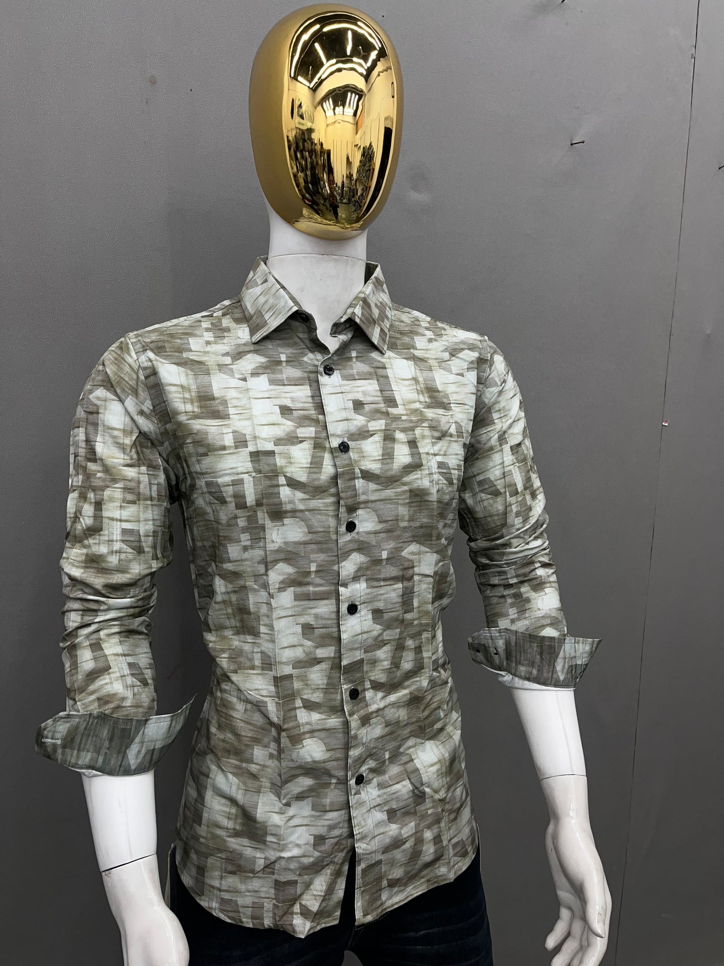 Printed Slim Fit Shirt