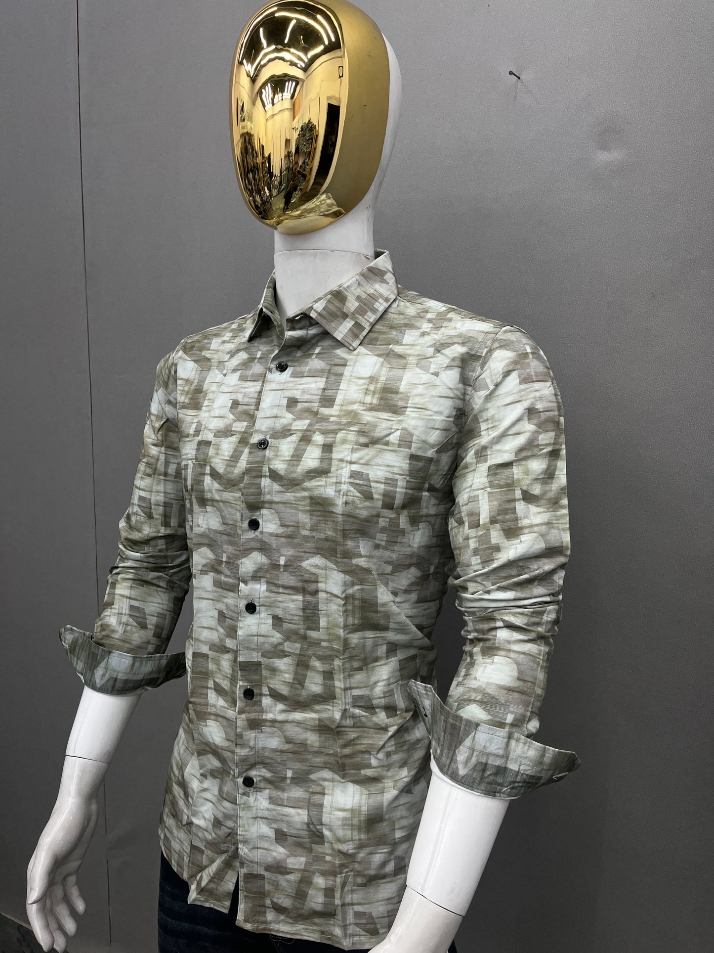 Printed Slim Fit Shirt