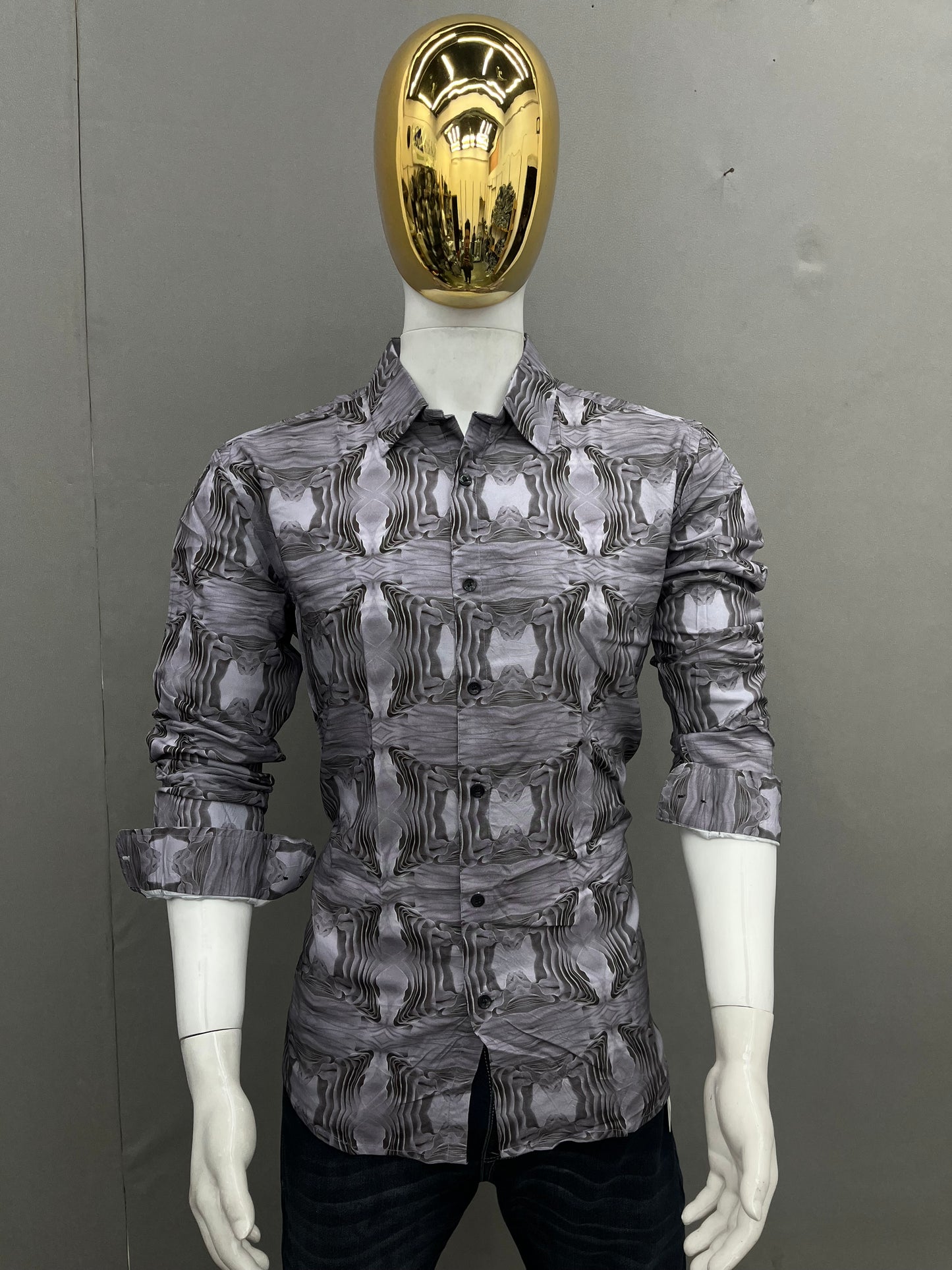 Printed Slim Fit Shirt