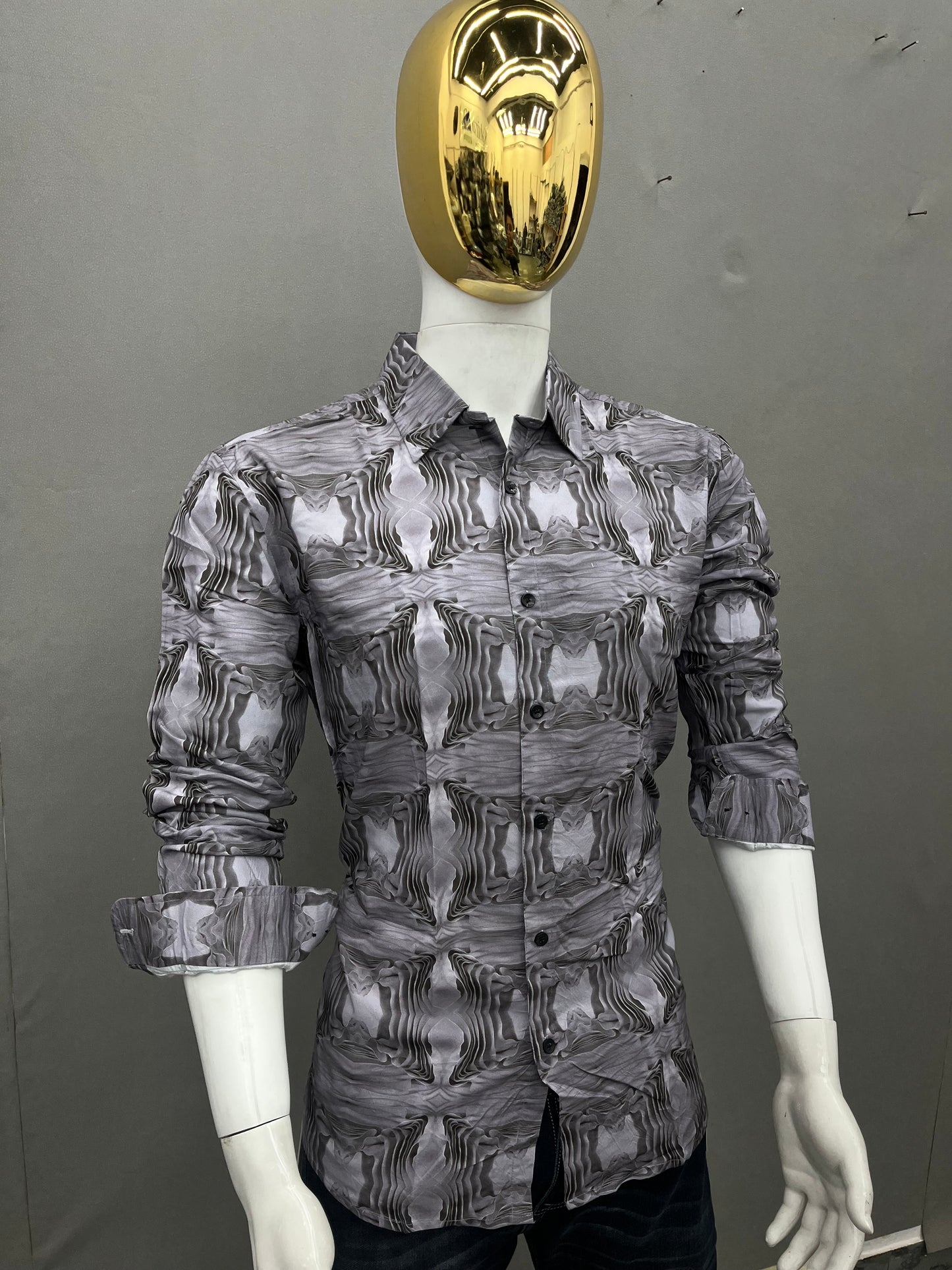 Printed Slim Fit Shirt