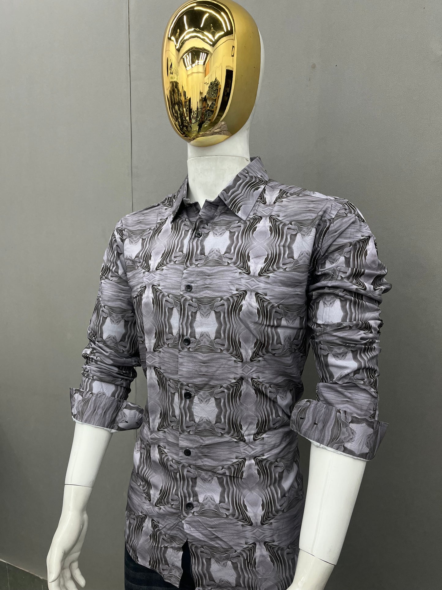 Printed Slim Fit Shirt