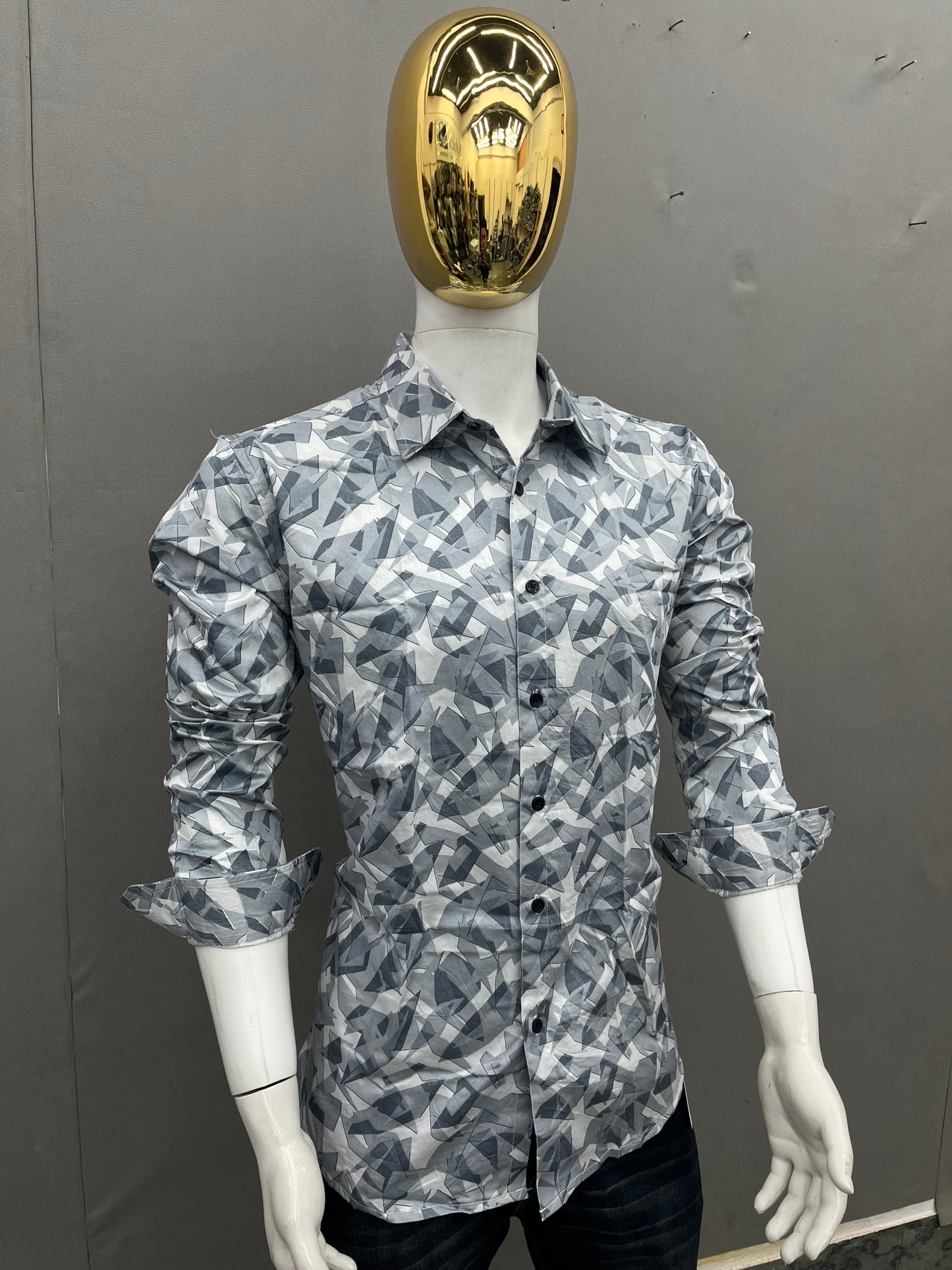 Printed Slim Fit Shirt