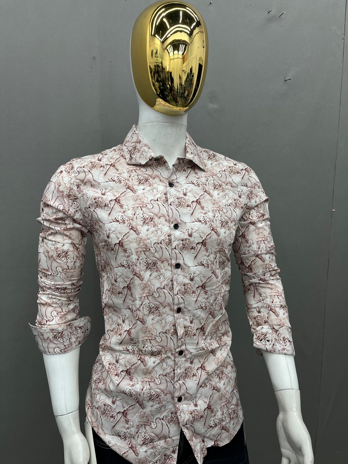 Printed Slim Fit Shirt