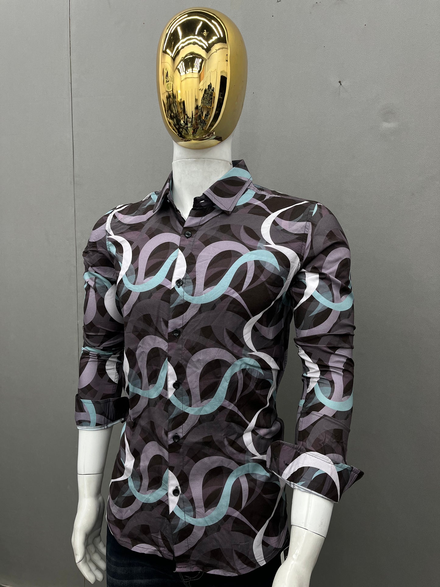 Printed Slim Fit Shirt