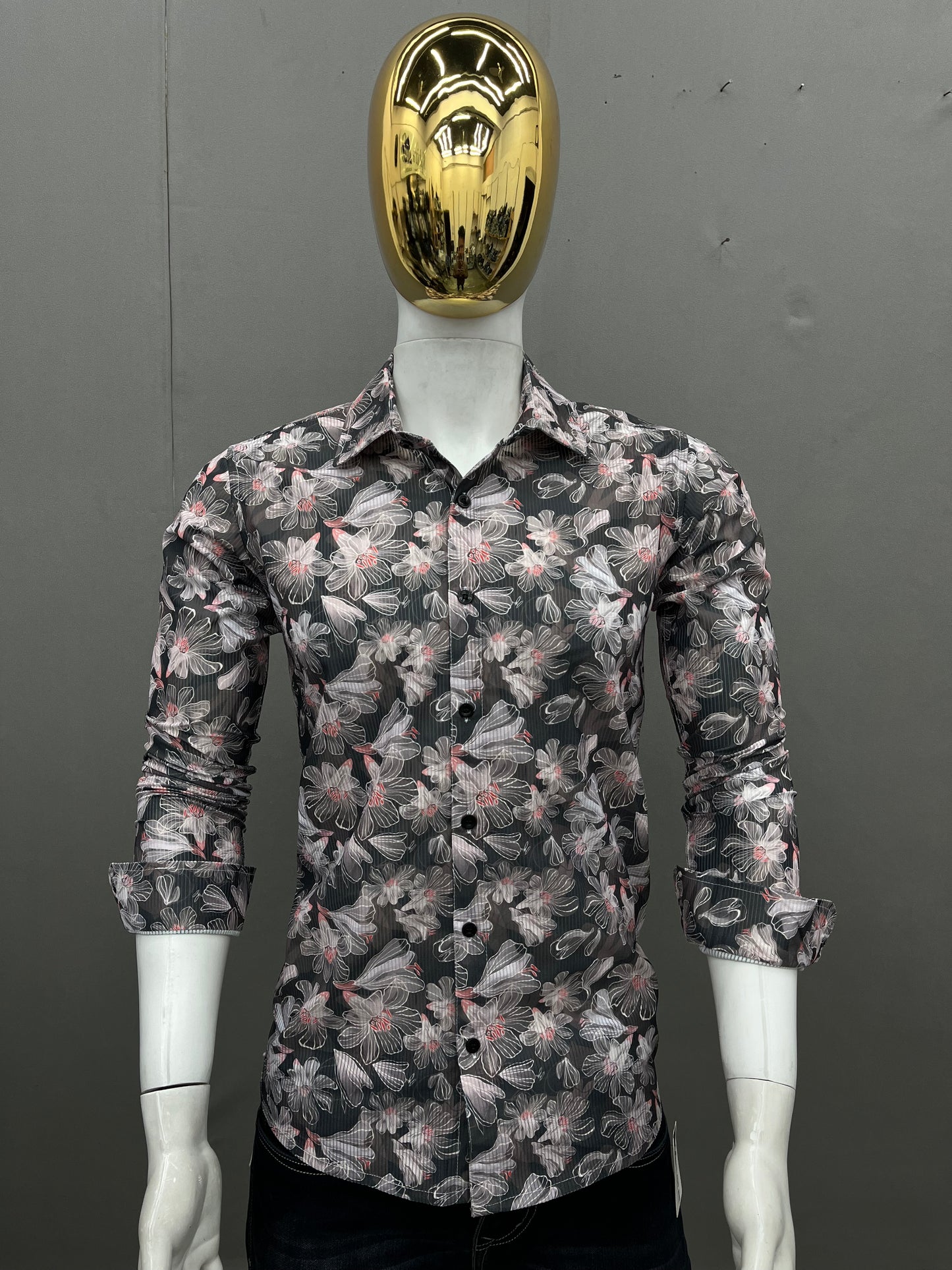 Printed Slim Fit Shirt
