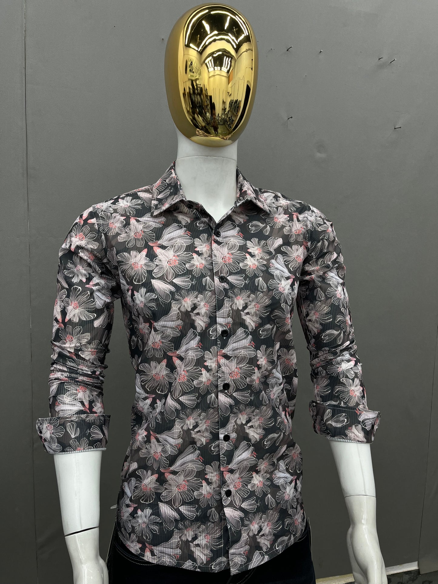 Printed Slim Fit Shirt