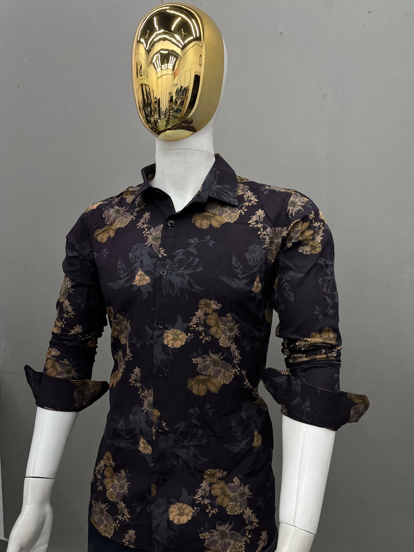 Printed Slim Fit Shirt