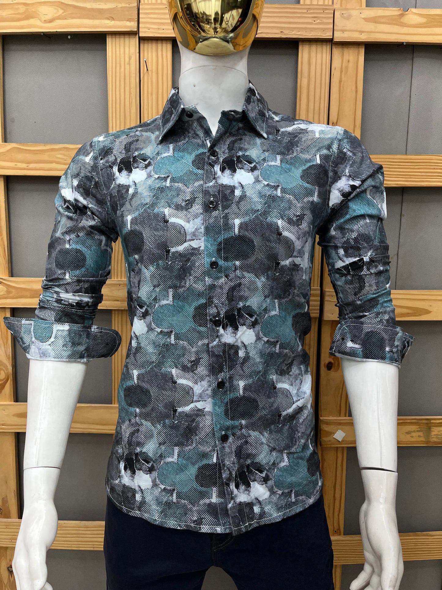 Printed Shirt With Jeans Combo