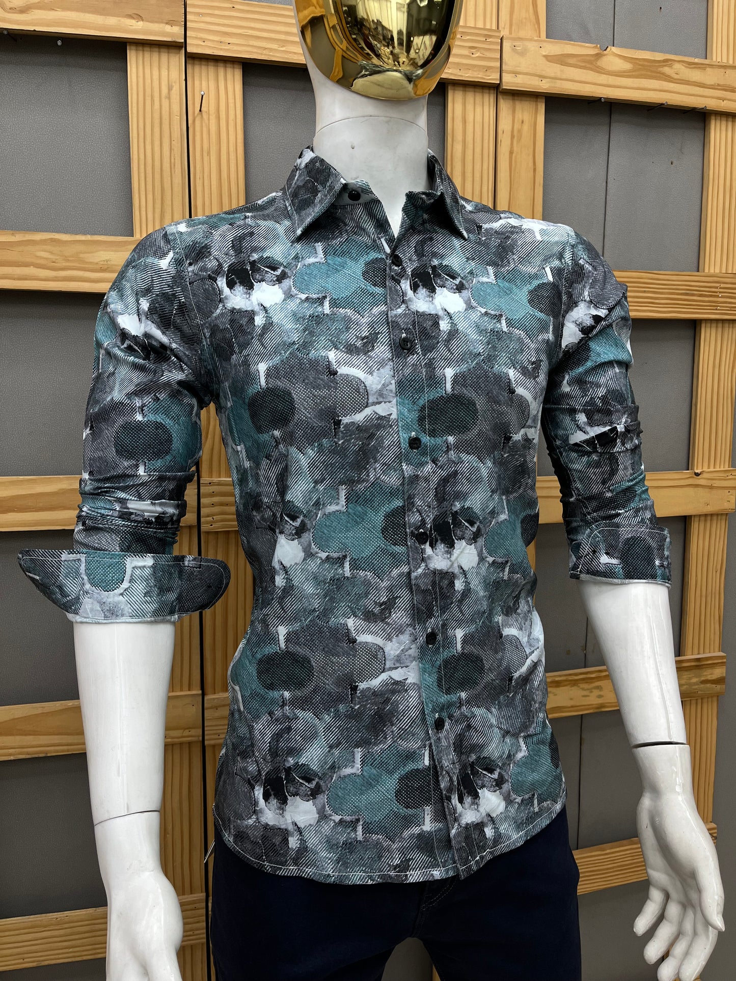 Printed Shirt With Jeans Combo