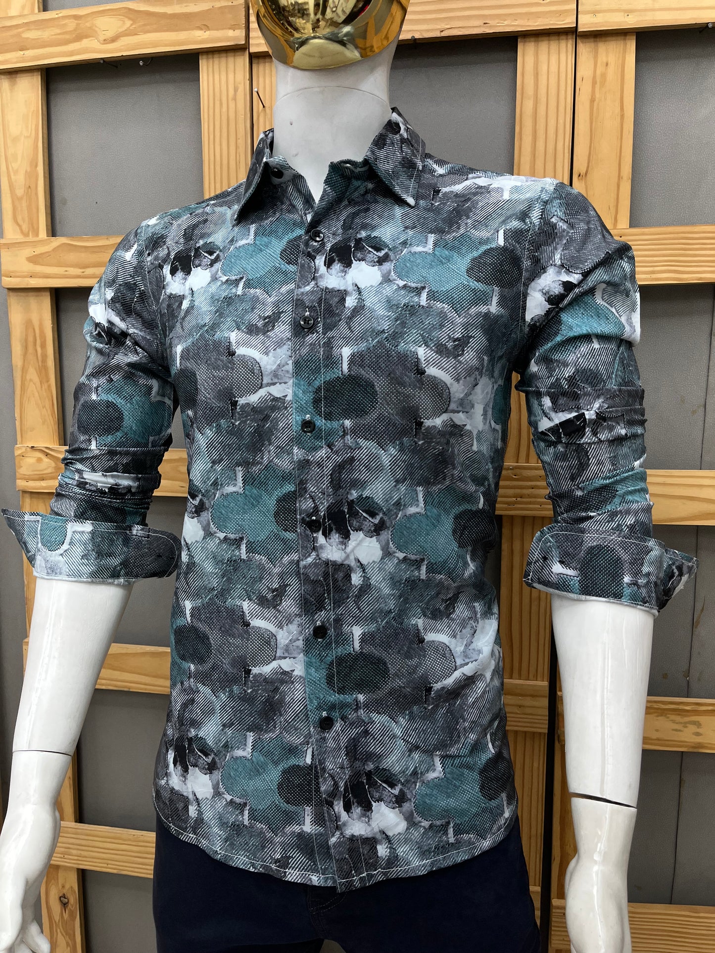 Printed Shirt With Jeans Combo