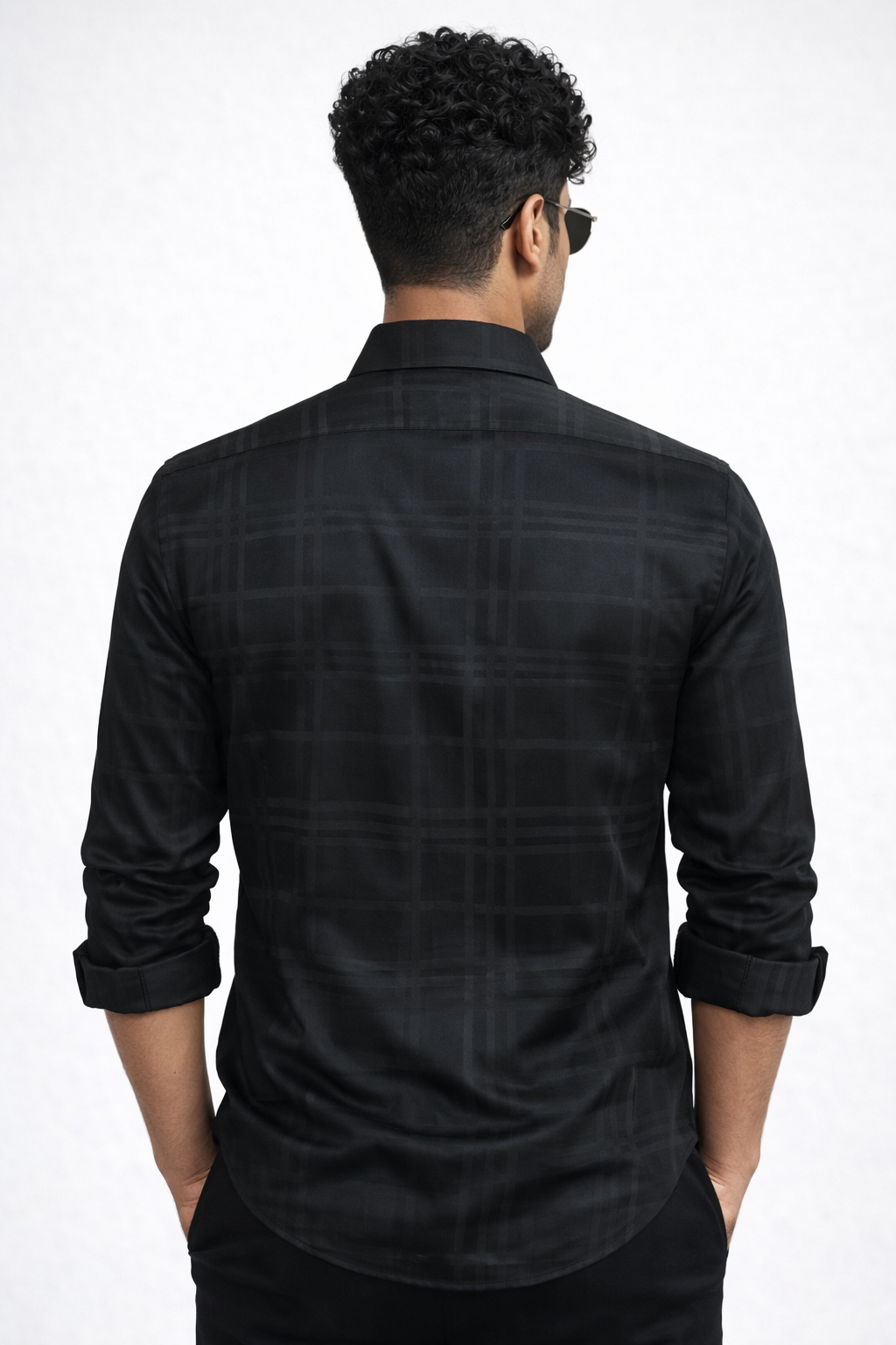 Tonal Checks Shirt Premium Quality