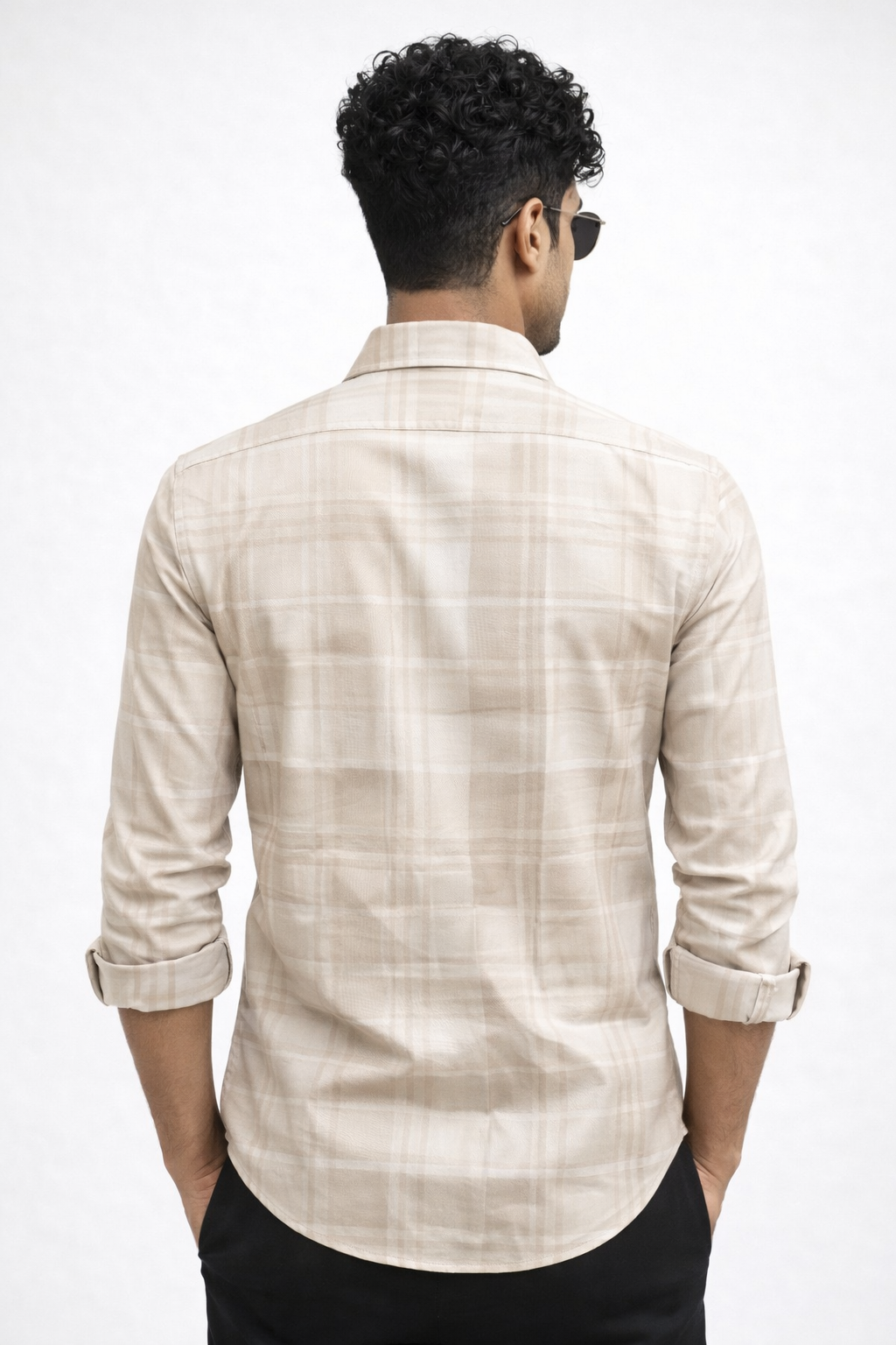 Tonal Checks Shirt Premium Quality