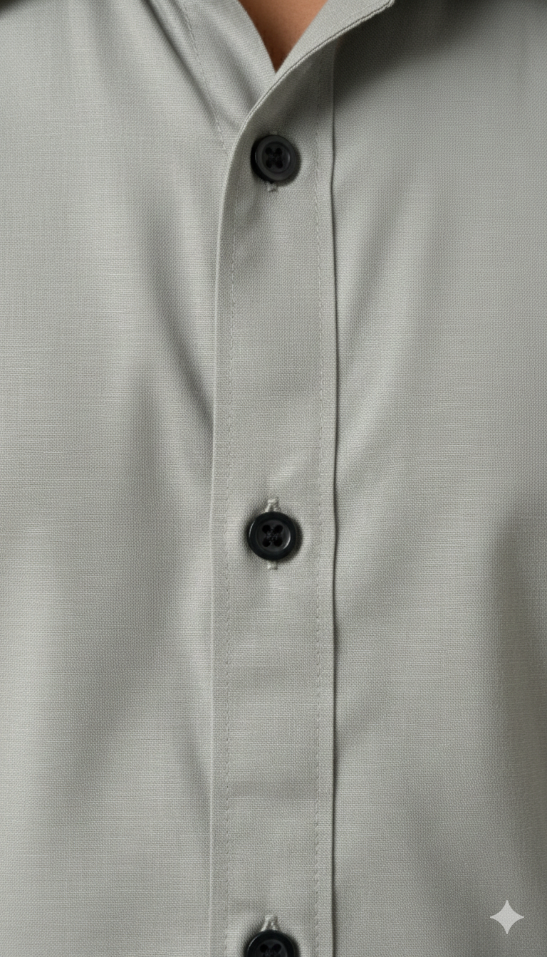 Classic Plain Satin Shirt for Men – Party & Office Wear