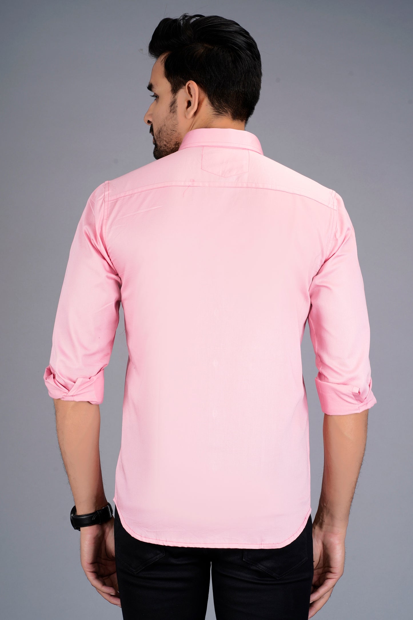Satin Shirt With Jeans Combo
