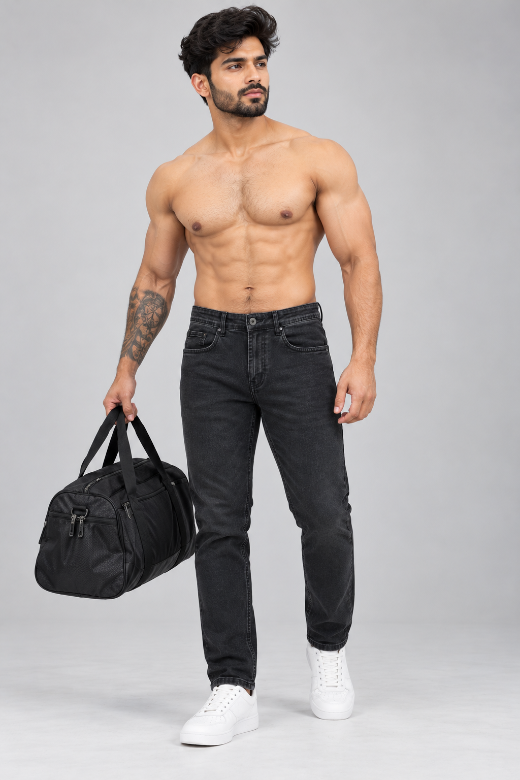 Plain Shirt With Jeans Combo