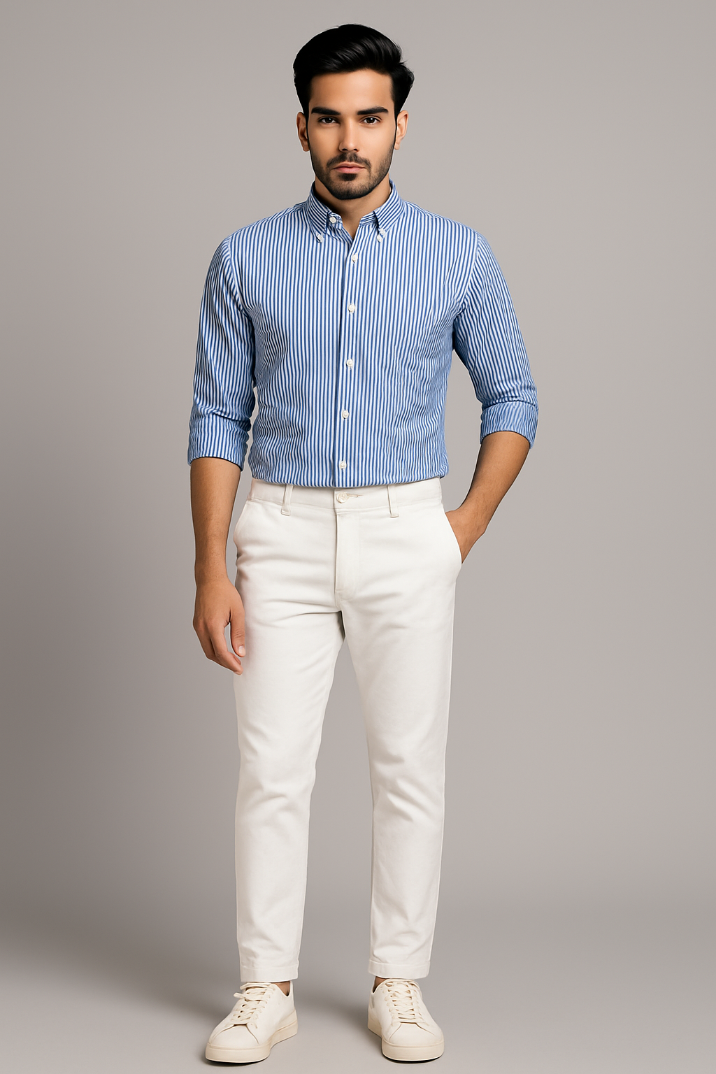 Lining Shirt With Cotton Pant Combo