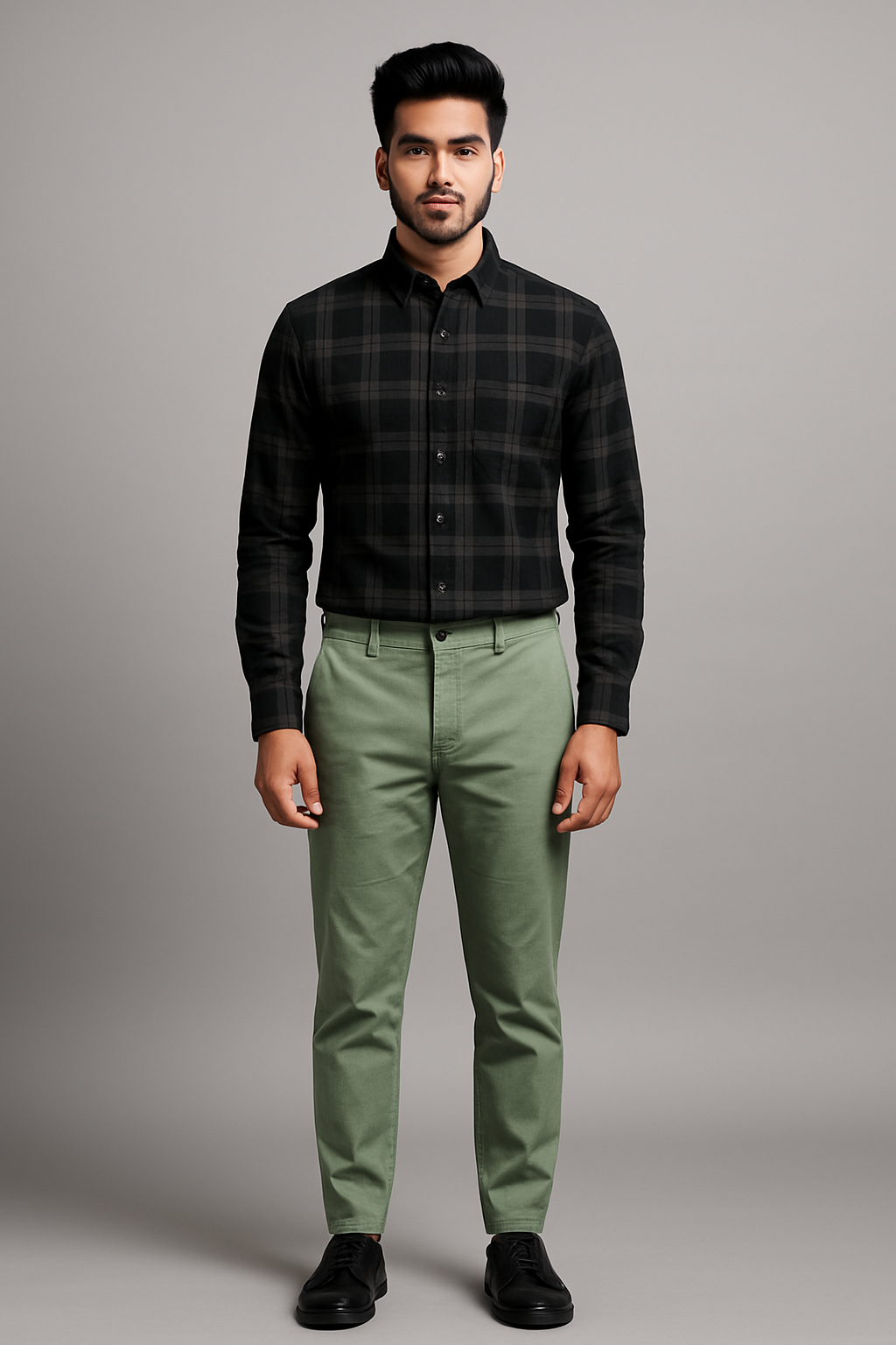 Lining Shirt With Cotton Pant Combo