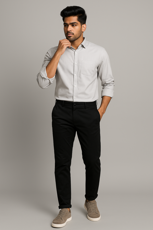 Satin Shirt With Cotton Pant  Combo