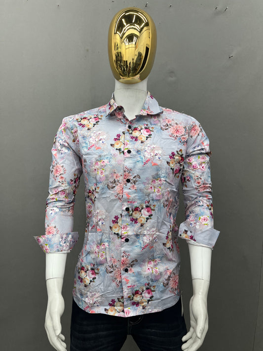 Printed Slim Fit Shirt