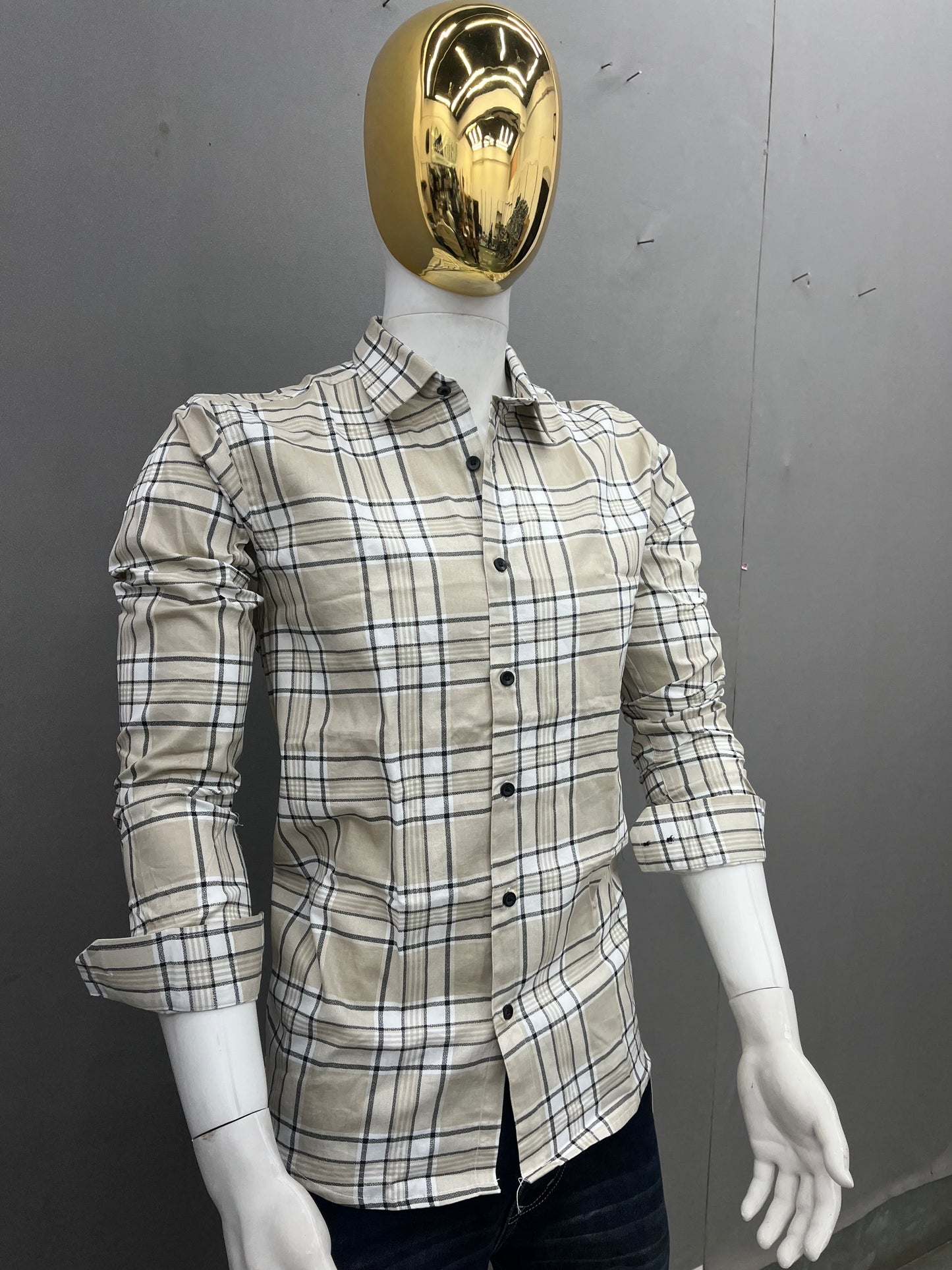 Checks Slim Fit Shirt