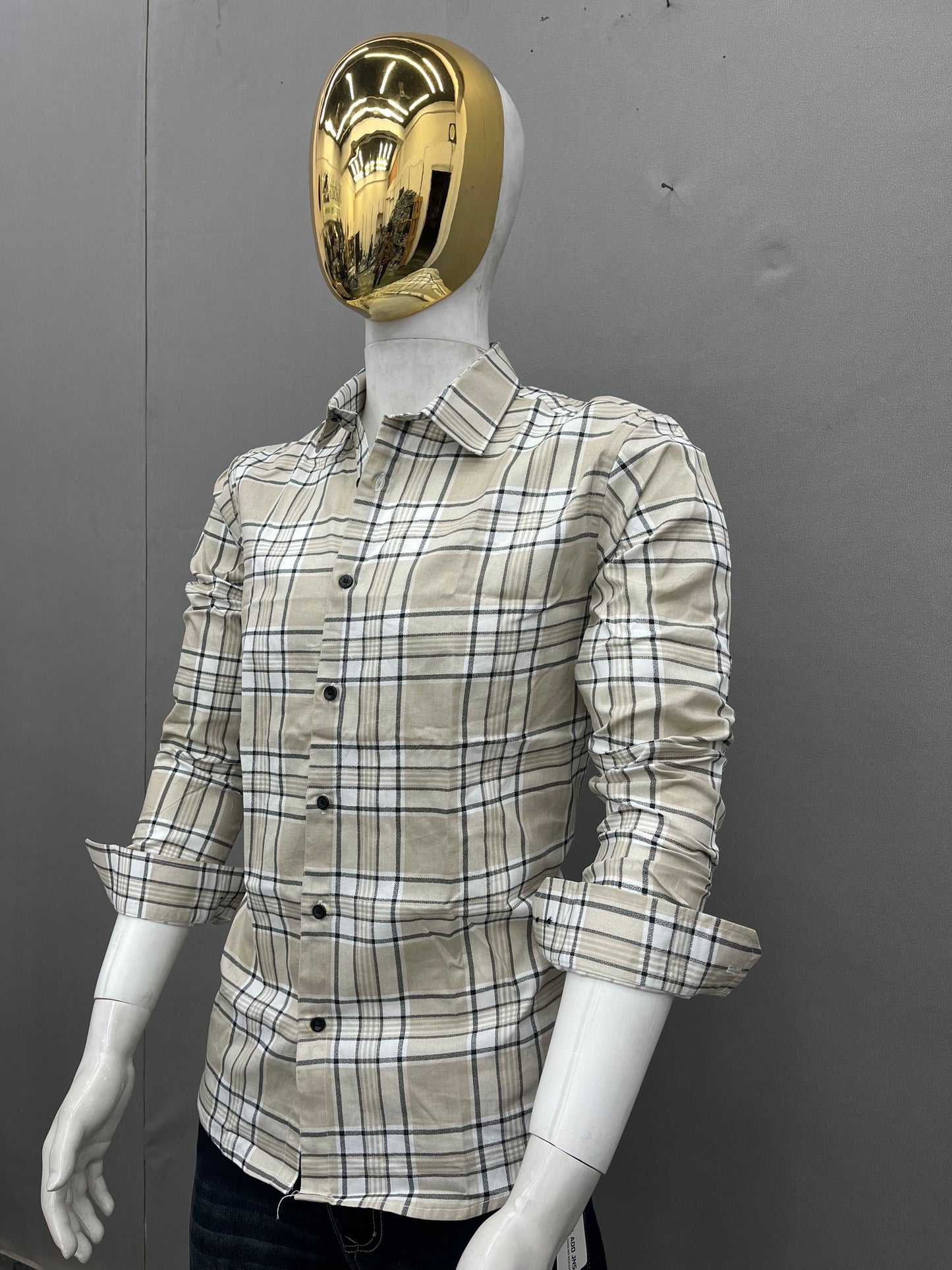 Checks Slim Fit Shirt