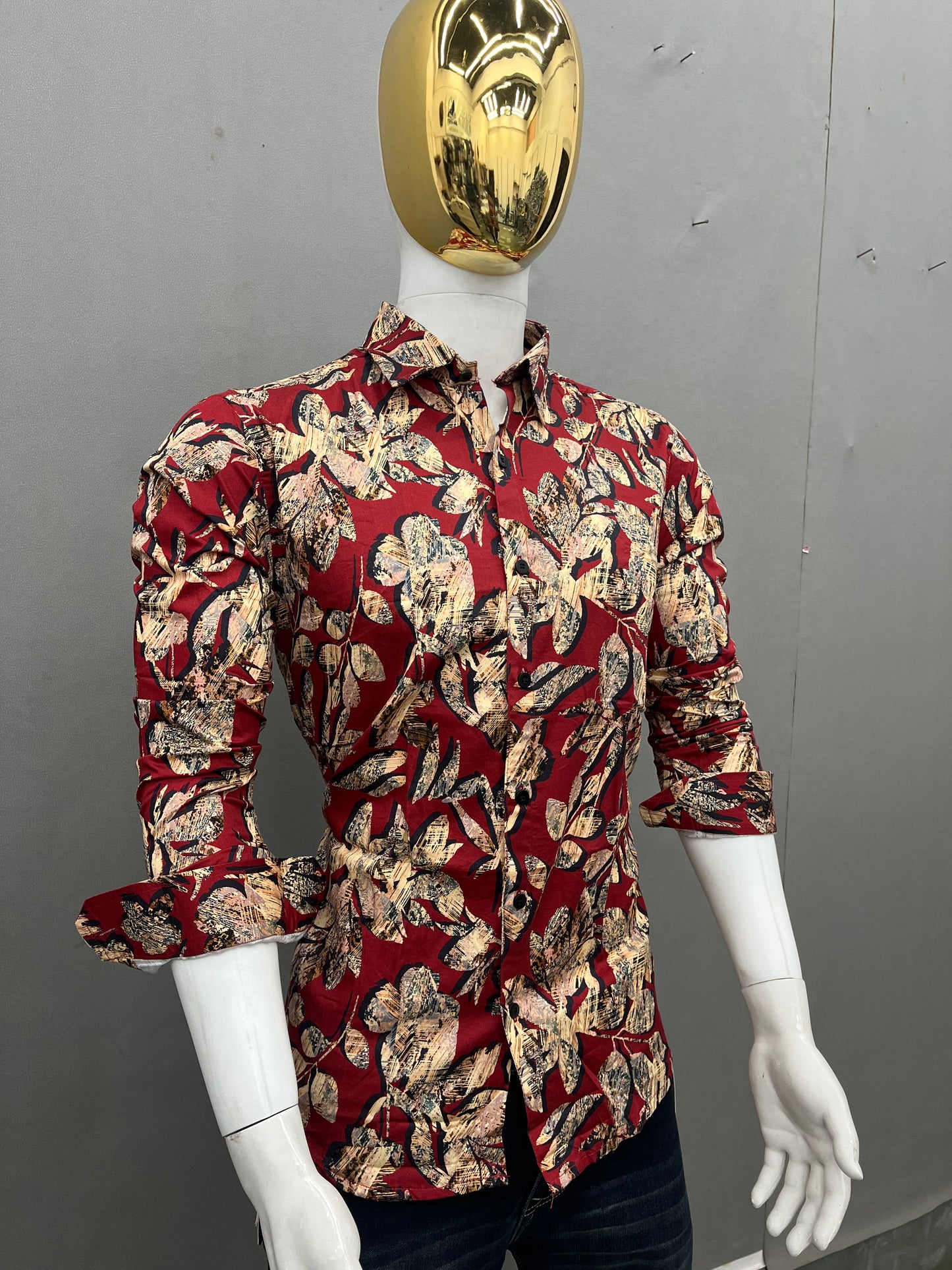 Printed Slim Fit Shirt