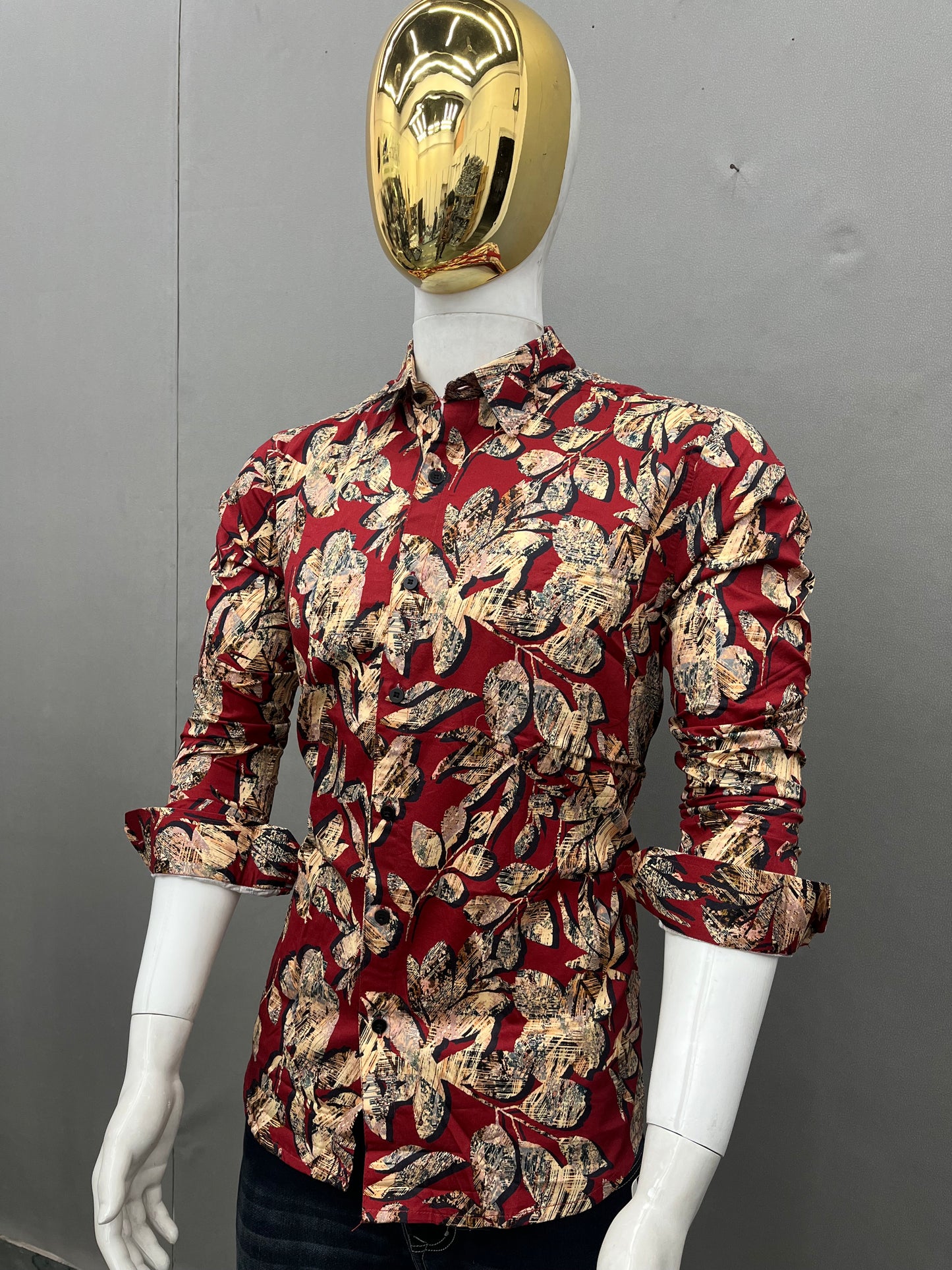 Printed Slim Fit Shirt