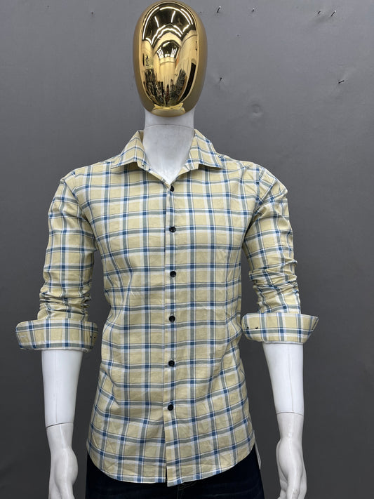 Checks Slim Fit Shirt
