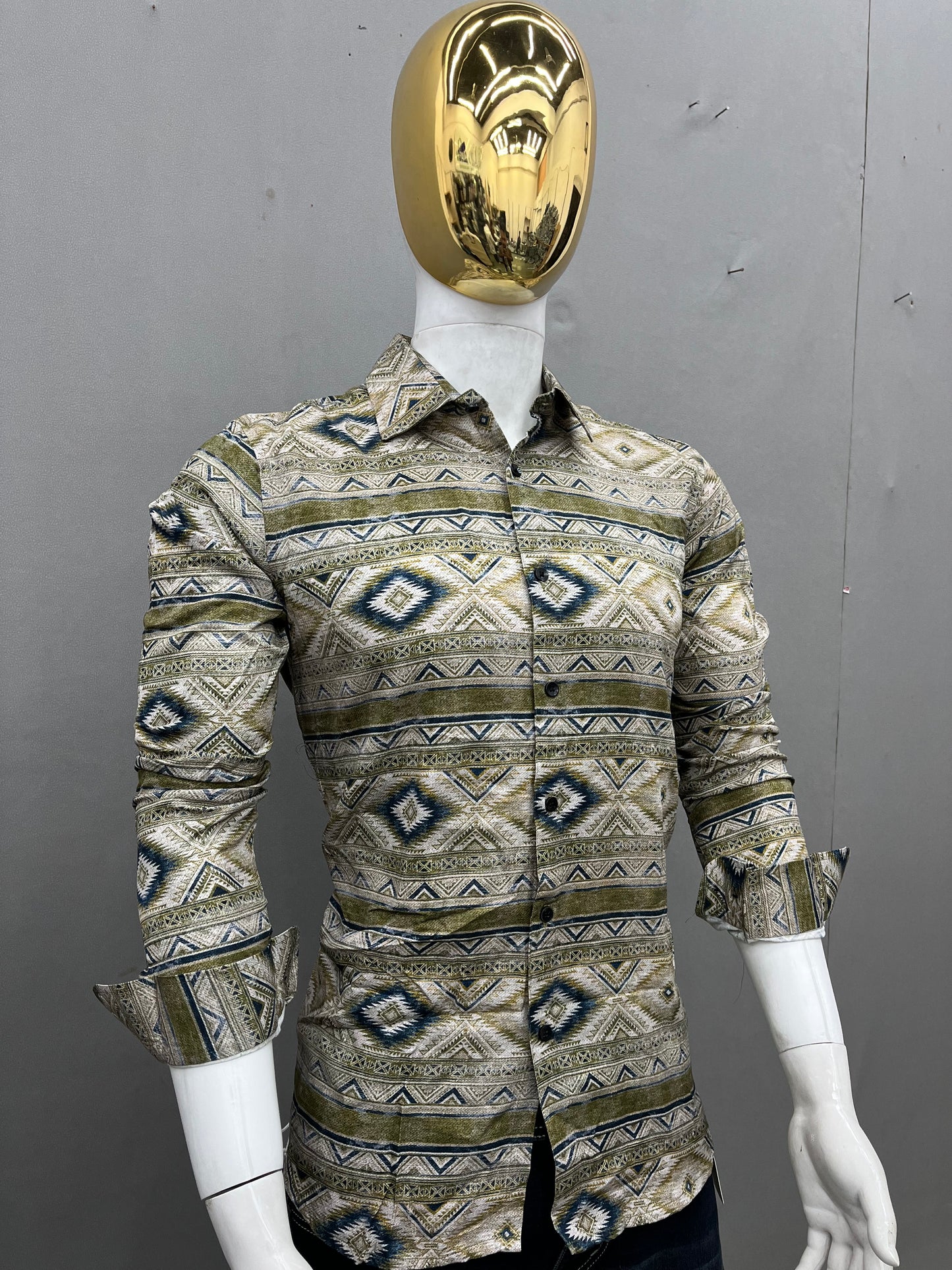 Printed Slim Fit Shirt