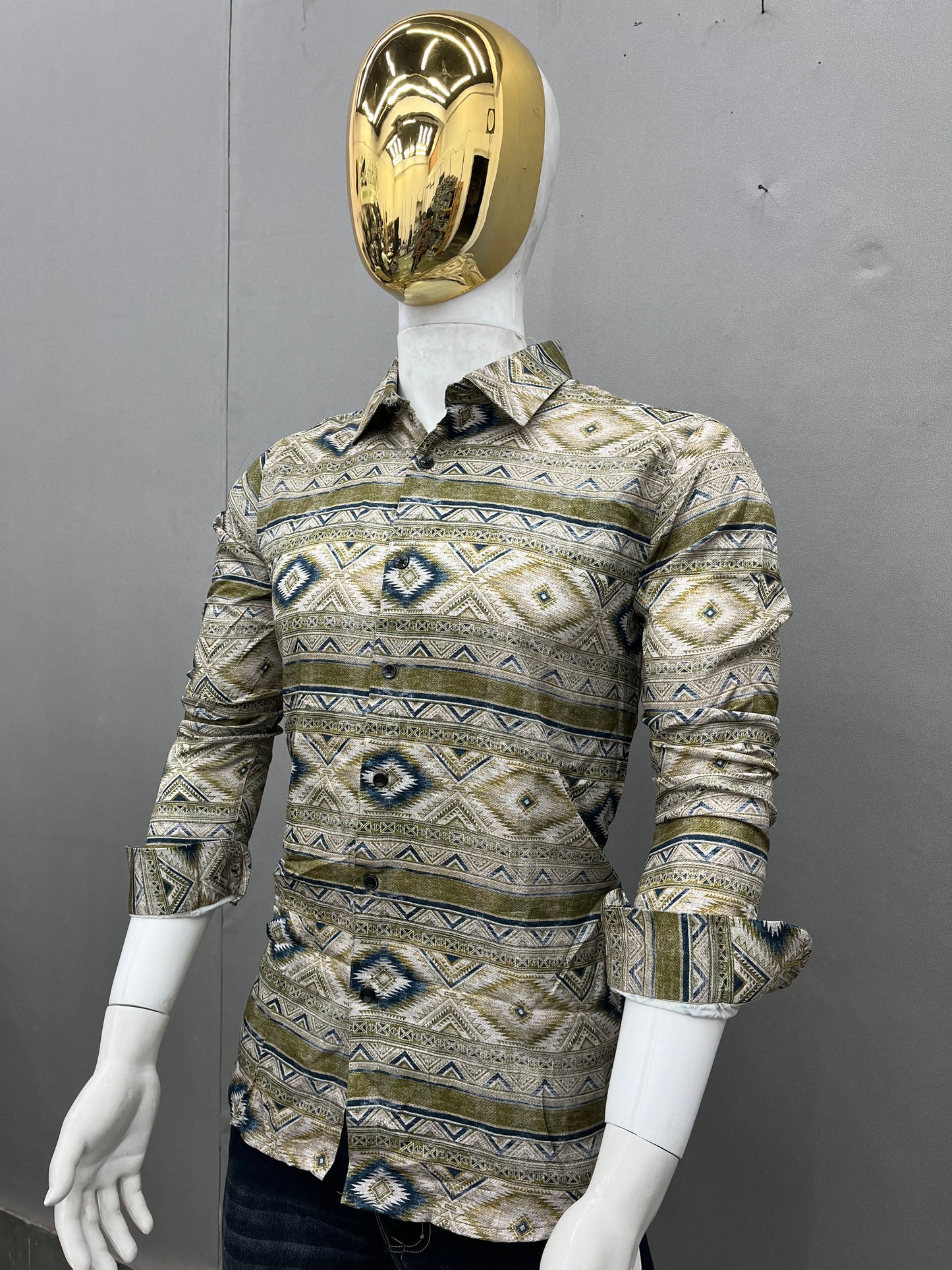 Printed Slim Fit Shirt