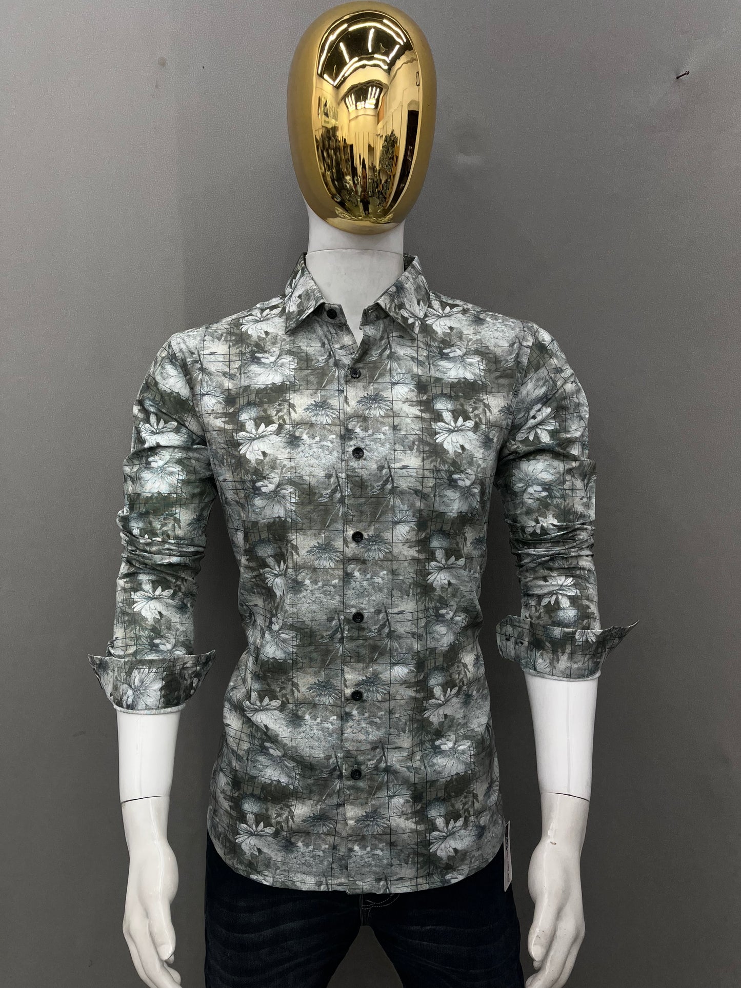 Printed Slim Fit Shirt