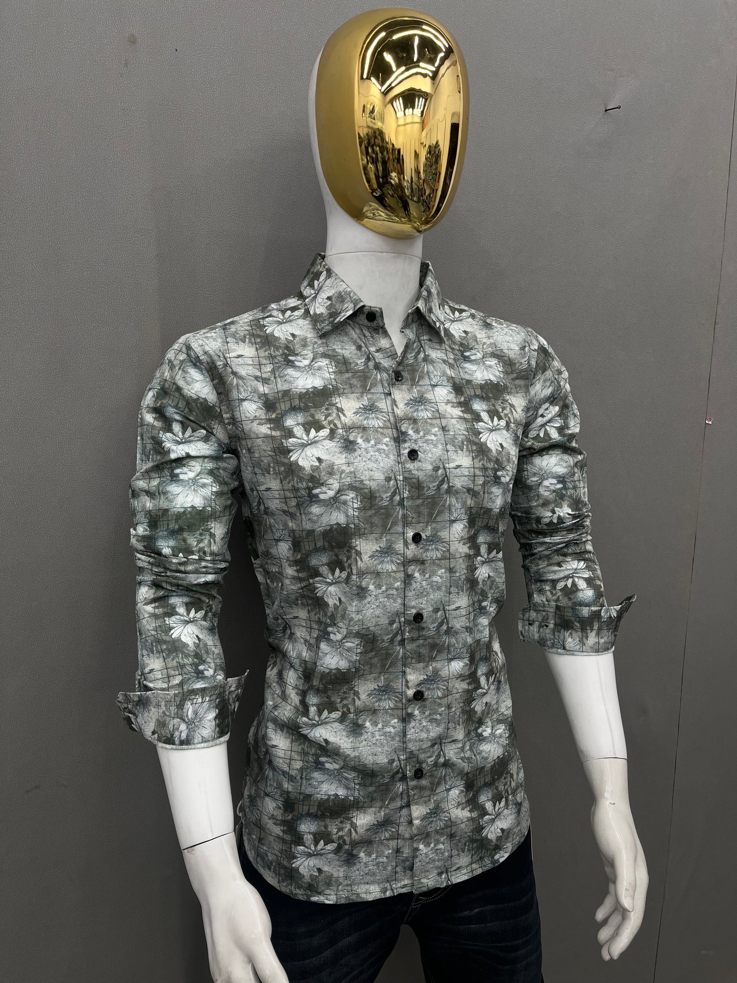 Printed Slim Fit Shirt