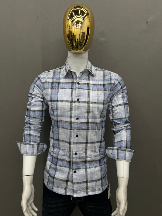 Checks Slim Fit Shirt