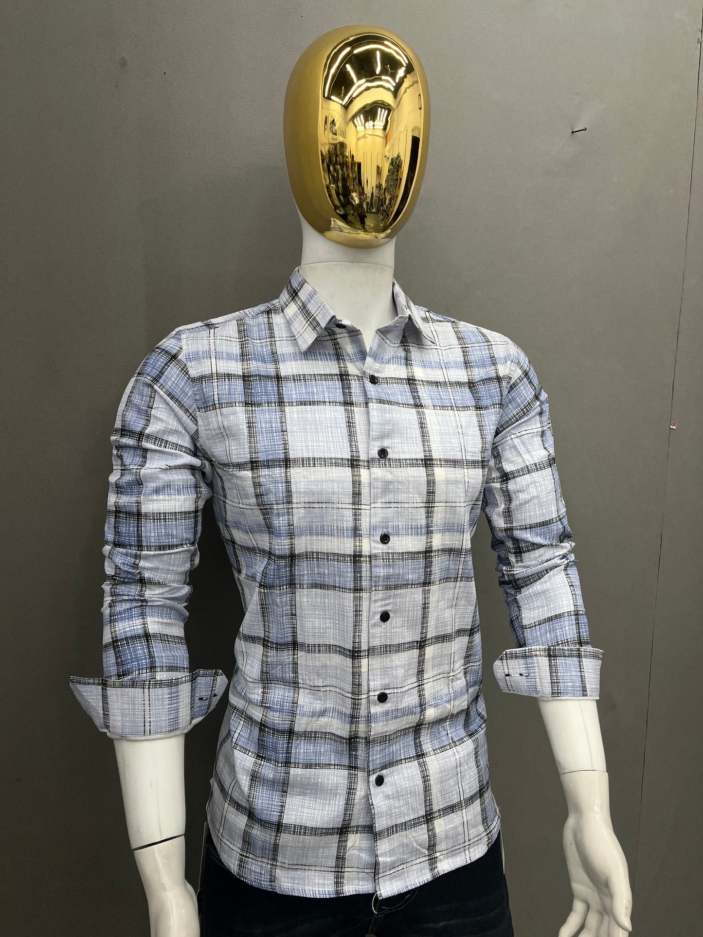 Checks Slim Fit Shirt