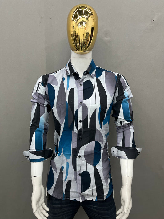 Printed Slim Fit Shirt