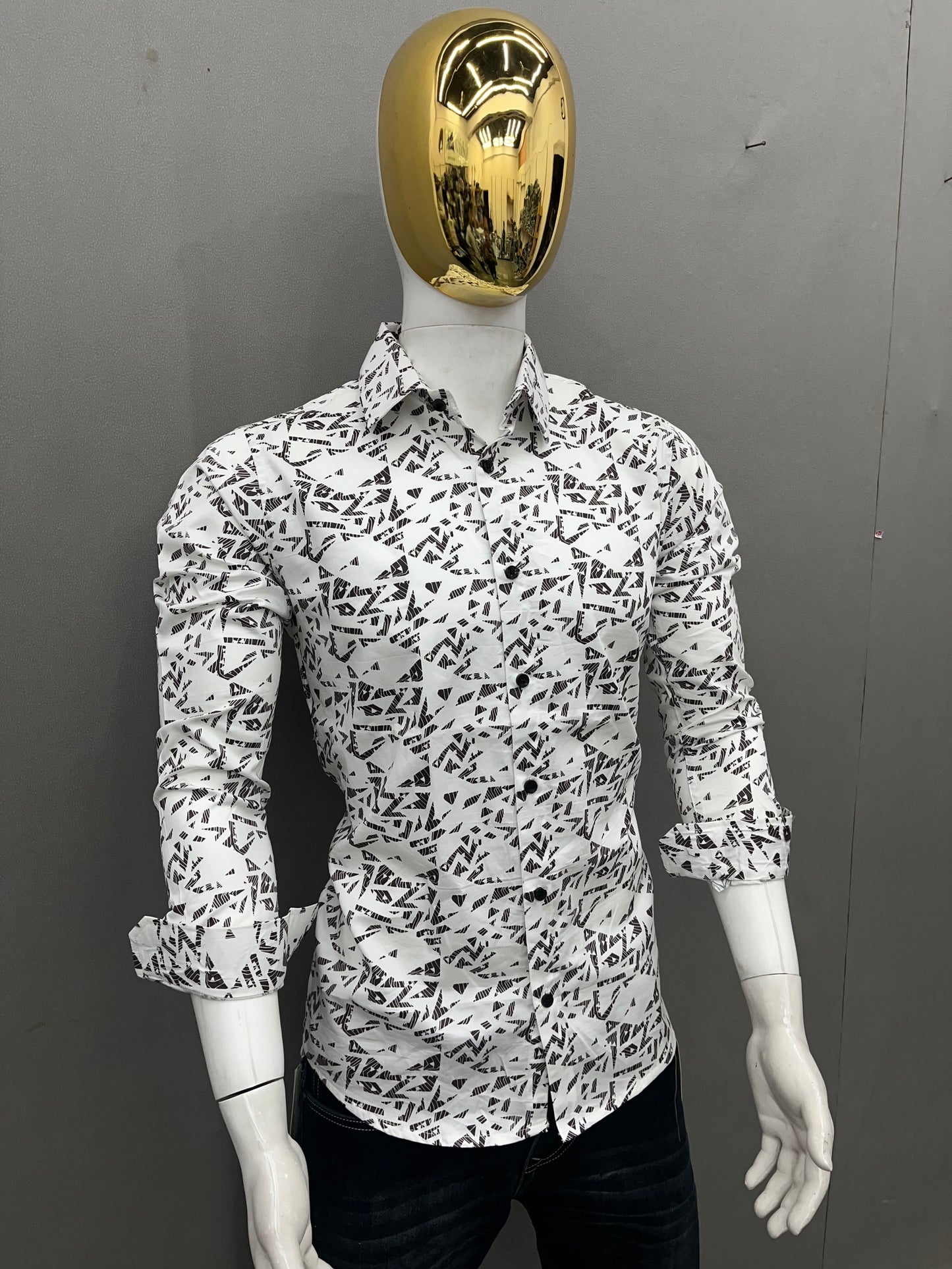 Printed Slim Fit Shirt