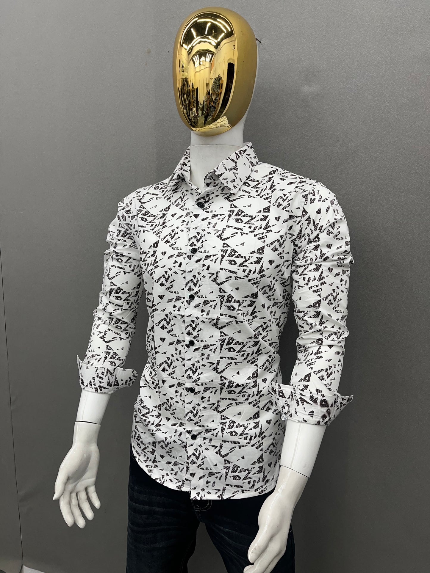 Printed Slim Fit Shirt