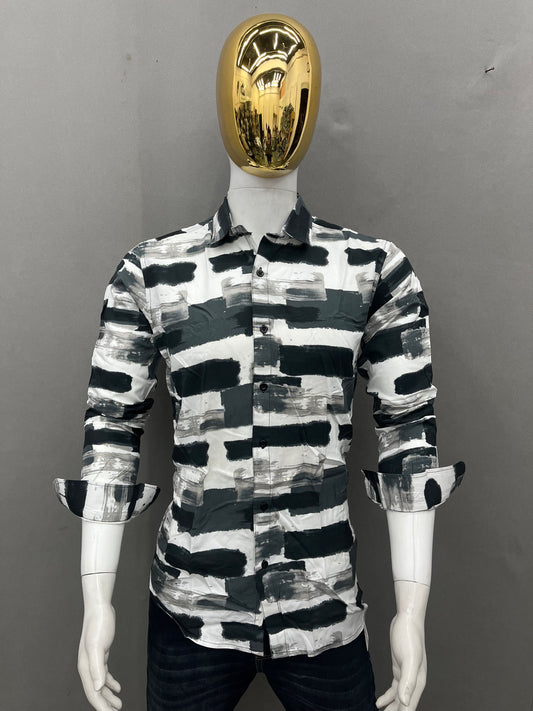 Printed Slim Fit Shirt