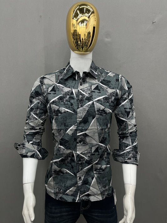 Printed Slim Fit Shirt