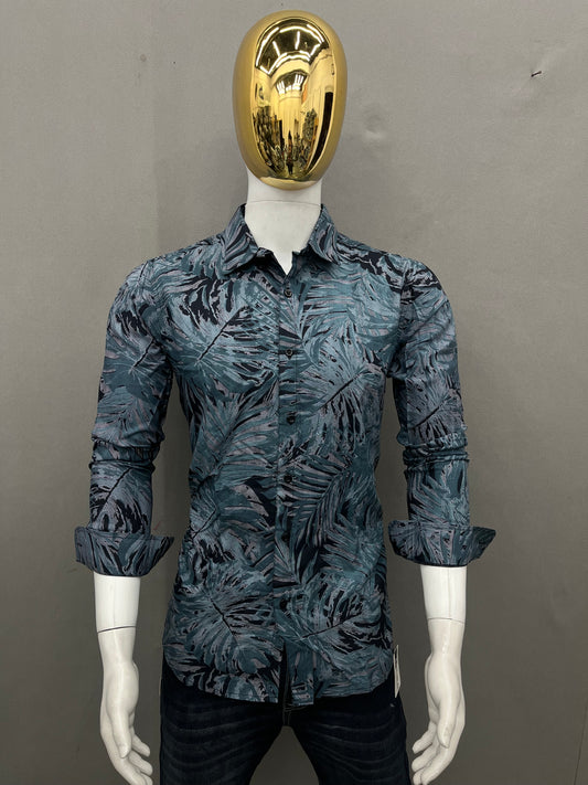 Printed Slim Fit Shirt