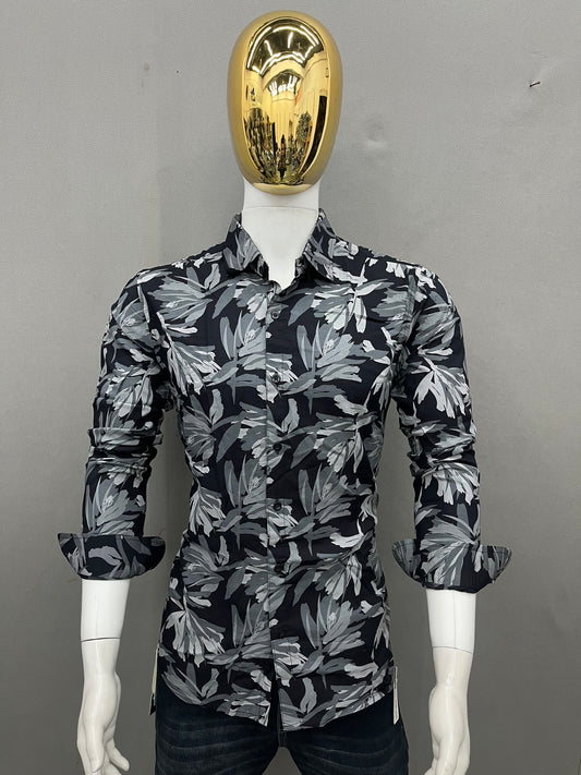 Printed Slim Fit Shirt