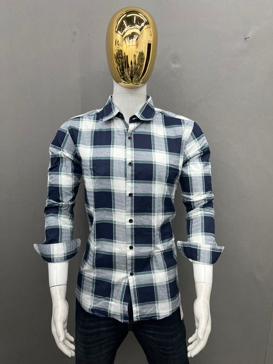 Checks Slim Fit Shirt