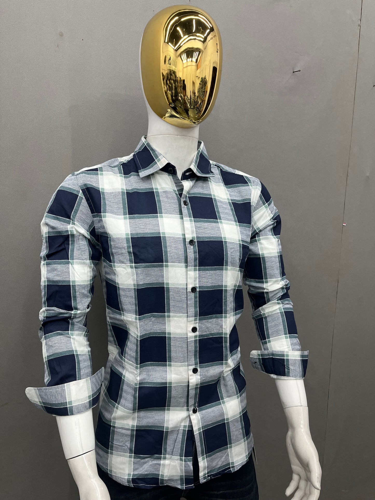 Checks Slim Fit Shirt