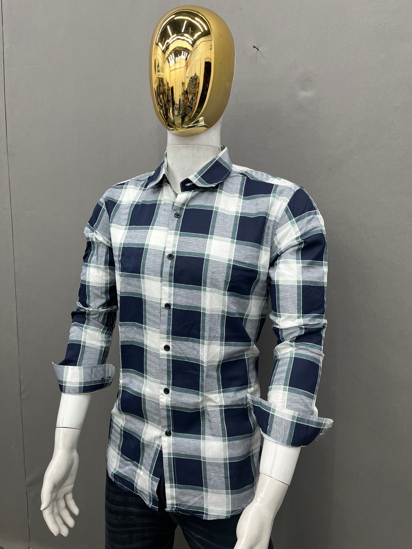 Checks Slim Fit Shirt