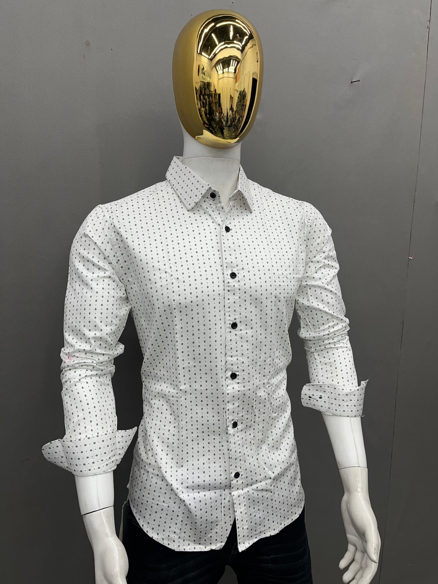 Printed Slim Fit Shirt