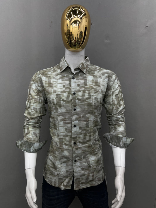 Printed Slim Fit Shirt