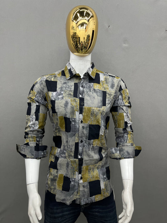 Printed Slim Fit Shirt